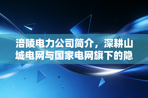 涪陵电力公司简介，深耕山城电网与国家电网旗下的隐形节能冠军