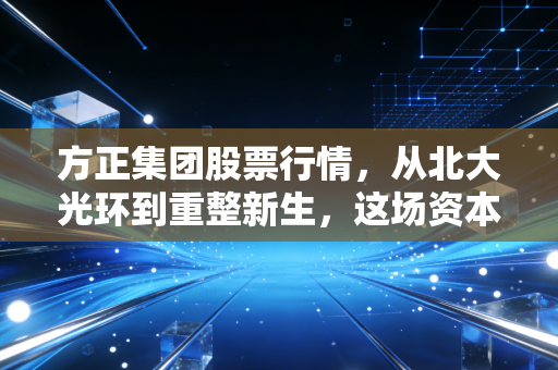 方正集团股票行情，从北大光环到重整新生，这场资本局我们该怎么看？