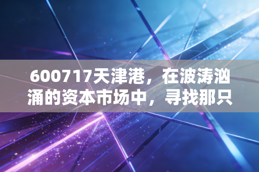 600717天津港，在波涛汹涌的资本市场中，寻找那只稳健的压舱石