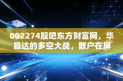002274股吧东方财富网,华昌达的多空大战,散户在屏幕背后的悲欢离合离合