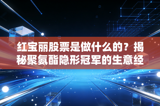 红宝丽股票是做什么的?揭秘聚氨酯隐形冠军的生意经与投资逻辑
