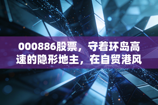 000886股票,守着环岛高速的隐形地主,在自贸港风口下是金子还是沙子?