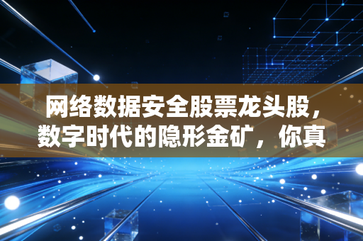 网络数据安全股票龙头股,数字时代的隐形金矿,你真的看懂了吗?