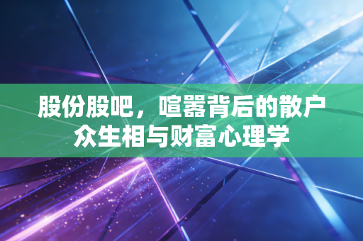 股份股吧,喧嚣背后的散户众生相与财富心理学