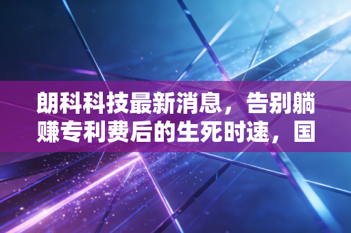 朗科科技最新消息,告别躺赚专利费后的生死时速,国资入局能否撑起存储新梦想?