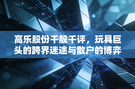 高乐股份千股千评,玩具巨头的跨界迷途与散户的博弈,这只票还能不能拿?