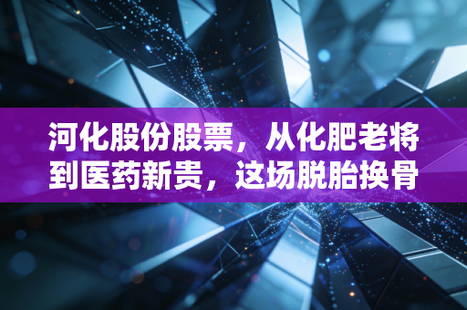 河化股份股票,从化肥老将到医药新贵,这场脱胎换骨的赌局你敢跟吗?