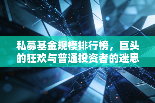 私募基金规模排行榜,巨头的狂欢与普通投资者的迷思
