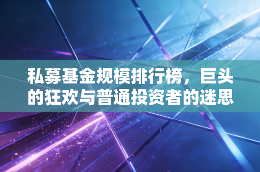 私募基金规模排行榜，巨头的狂欢与普通投资者的迷思