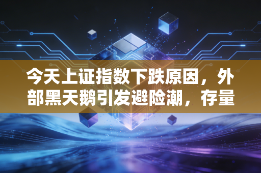 今天上证指数下跌原因,外部黑天鹅引发避险潮,存量资金博弈下的多杀多惨烈一幕
