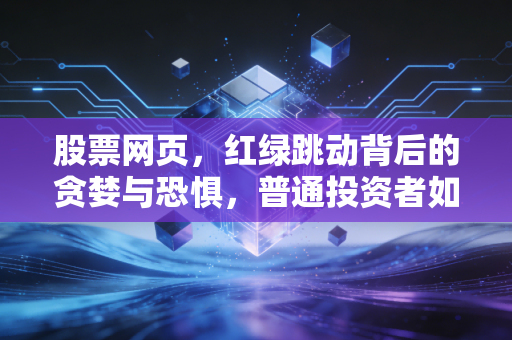 股票网页,红绿跳动背后的贪婪与恐惧,普通投资者如何走出数字迷宫