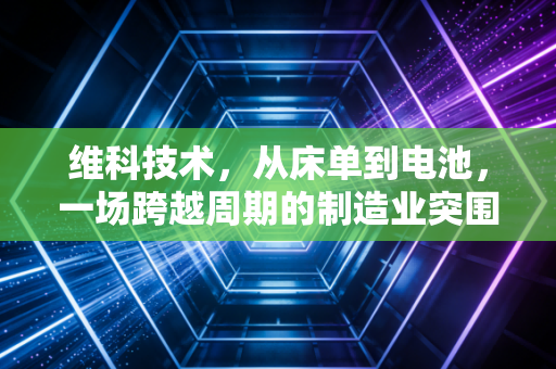 维科技术,从床单到电池,一场跨越周期的制造业突围战