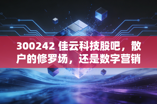 300242 佳云科技股吧，散户的修罗场，还是数字营销的潜龙在渊？