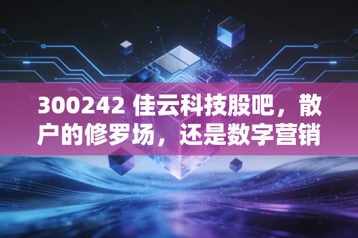300242 佳云科技股吧,散户的修罗场,还是数字营销的潜龙在渊?