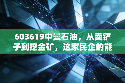 603619中曼石油，从卖铲子到挖金矿，这家民企的能源突围战到底值不值得跟投？