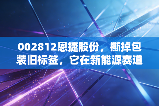002812恩捷股份,撕掉包装旧标签,它在新能源赛道上还能狂奔多久?
