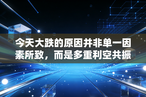 今天大跌的原因并非单一因素所致,而是多重利空共振下的情绪宣泄
