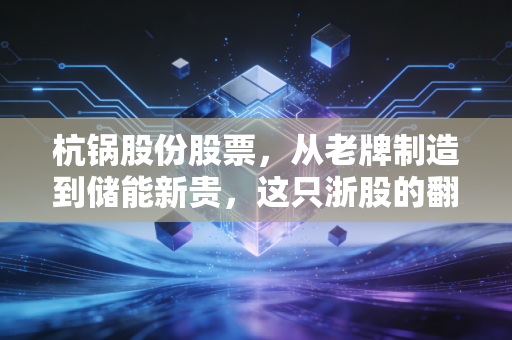 杭锅股份股票，从老牌制造到储能新贵，这只浙股的翻身仗到底能不能赢？
