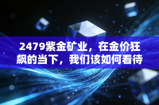 2479紫金矿业，在金价狂飙的当下，我们该如何看待这只矿业航母？