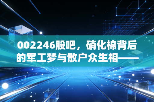 002246股吧，硝化棉背后的军工梦与散户众生相——一位老股民的深度观察