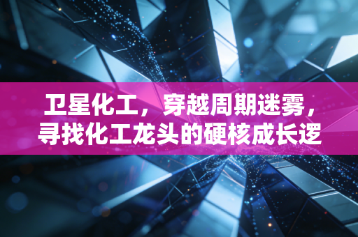 卫星化工，穿越周期迷雾，寻找化工龙头的硬核成长逻辑