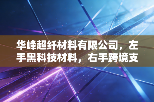 华峰超纤材料有限公司，左手黑科技材料，右手跨境支付，这家隐形冠军的破局之路