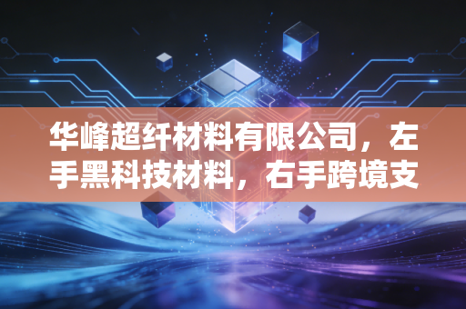 华峰超纤材料有限公司，左手黑科技材料，右手跨境支付，这家隐形冠军的破局之路