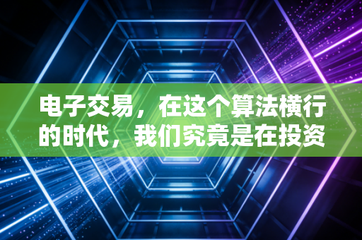 电子交易，在这个算法横行的时代，我们究竟是在投资还是在赌博？