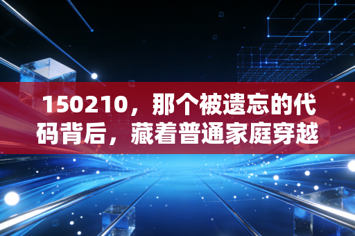 150210，那个被遗忘的代码背后，藏着普通家庭穿越周期的财富密码