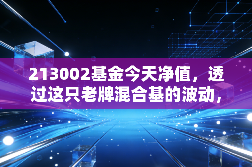 213002基金今天净值，透过这只老牌混合基的波动，看懂普通人的理财焦虑