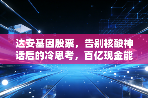 达安基因股票，告别核酸神话后的冷思考，百亿现金能否撑起它的第二增长曲线？
