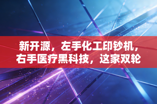 新开源,左手化工印钞机,右手医疗黑科技,这家双轮驱动的隐形冠军到底值不值得你重仓?