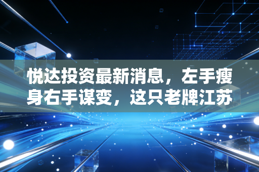 悦达投资最新消息，左手瘦身右手谋变，这只老牌江苏国资股到底还有多少想象空间？