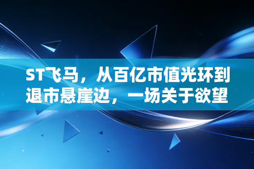 ST飞马，从百亿市值光环到退市悬崖边，一场关于欲望、侥幸与代价的股市悲歌