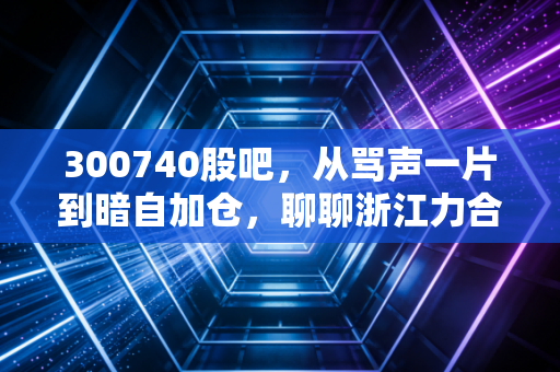 300740股吧，从骂声一片到暗自加仓，聊聊浙江力合背后的散户众生相与环保行业的破局之道