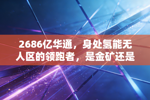 2686亿华通，身处氢能无人区的领跑者，是金矿还是陷阱？