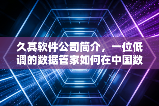 久其软件公司简介，一位低调的数据管家如何在中国数字化浪潮中突围