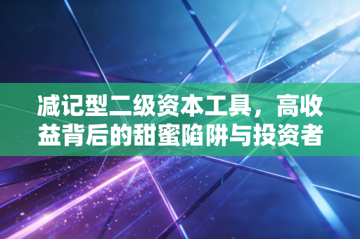 减记型二级资本工具，高收益背后的甜蜜陷阱与投资者的生存法则