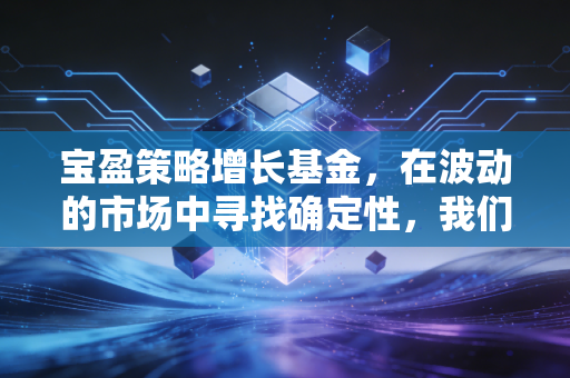 宝盈策略增长基金，在波动的市场中寻找确定性，我们该如何拥抱成长？