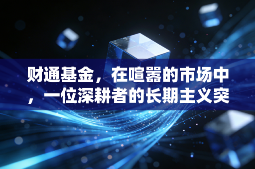 财通基金，在喧嚣的市场中，一位深耕者的长期主义突围