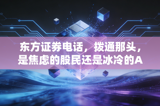 东方证券电话，拨通那头，是焦虑的股民还是冰冷的AI？——关于券商服务与投资心理的深度思考