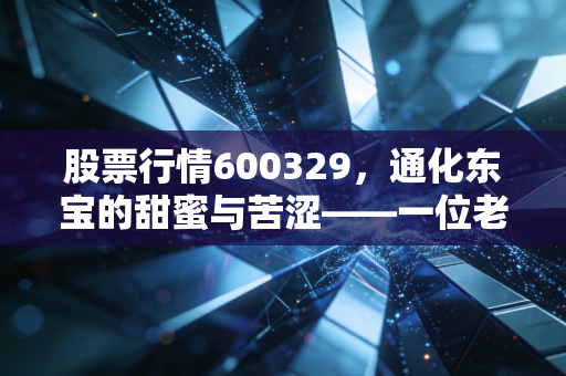 股票行情600329,通化东宝的甜蜜与苦涩——一位老股民眼中的国产胰岛素突围战