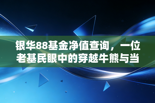 银华88基金净值查询，一位老基民眼中的穿越牛熊与当下思考