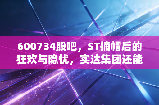 600734股吧，ST摘帽后的狂欢与隐忧，实达集团还能走多远？