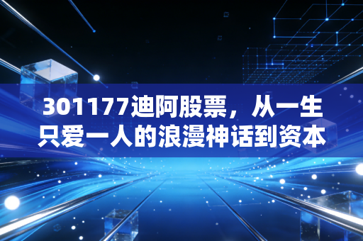 301177迪阿股票，从一生只爱一人的浪漫神话到资本市场的冰冷现实，我们该如何看待这只昔日爱情印钞机？