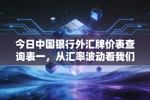 今日中国银行外汇牌价表查询表一，从汇率波动看我们钱包的缩水与增值