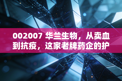 002007 华兰生物，从卖血到抗疫，这家老牌药企的护城河到底有多深？