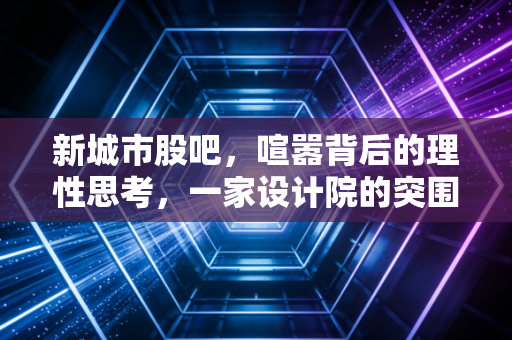 新城市股吧,喧嚣背后的理性思考,一家设计院的突围与散户的坚守