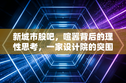 新城市股吧,喧嚣背后的理性思考,一家设计院的突围与散户的坚守