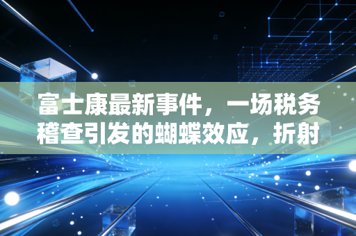 富士康最新事件,一场税务稽查引发的蝴蝶效应,折射出代工巨头的困局与转型
